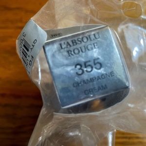 SEALED New Lancome L'Absolu Rouge Cream  #355 Champagne Lipstick